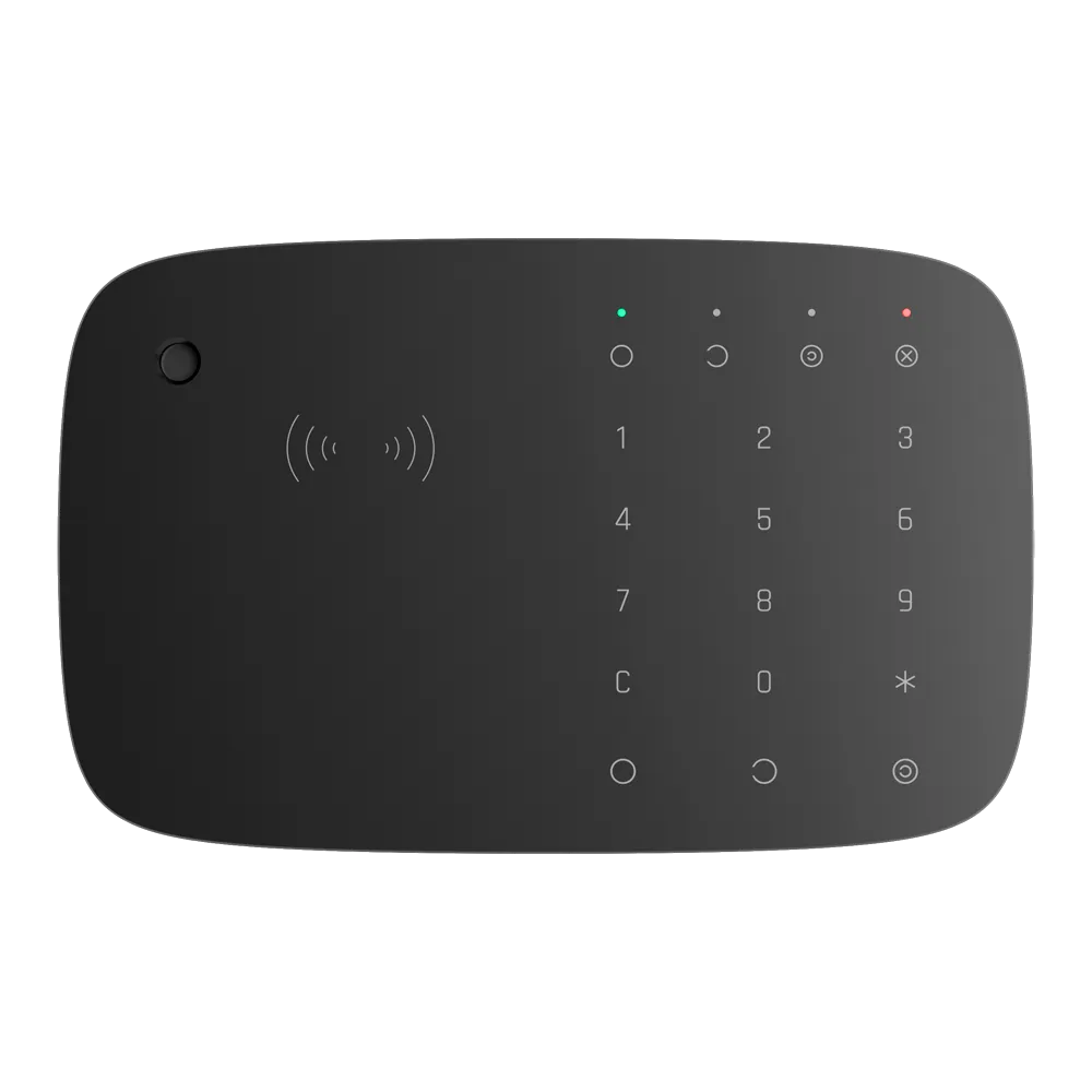 Clavier avec lecteur RFID et sirène — coloris noir
