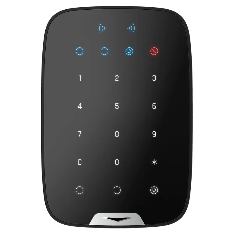 Clavier avec lecteur RFID — coloris noir