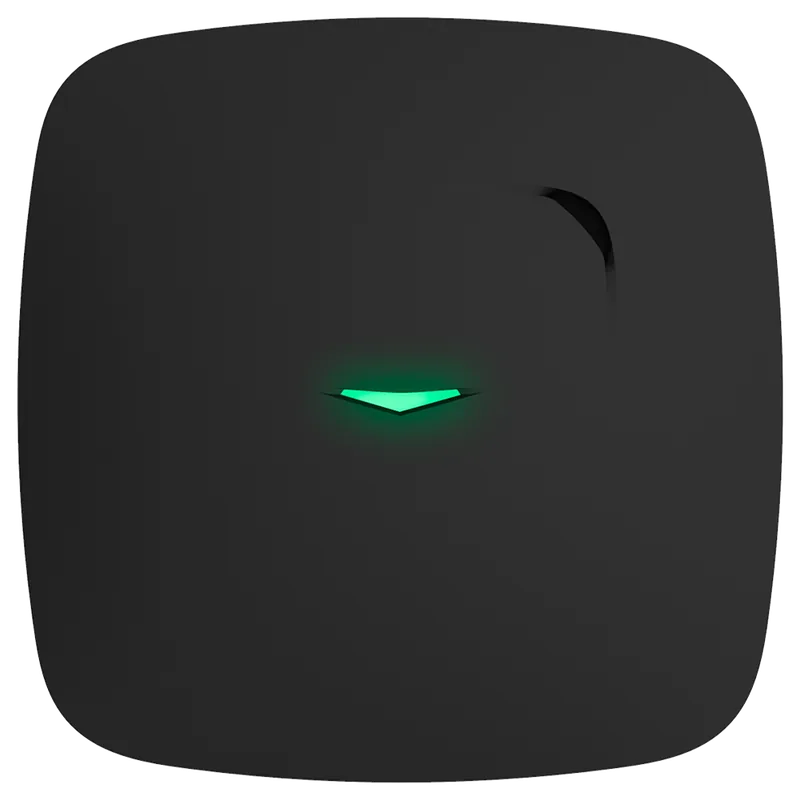 Détecteur de fumée et CO — coloris noir